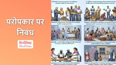 परोपकार पर निबंध – Essay on Charity in Hindi