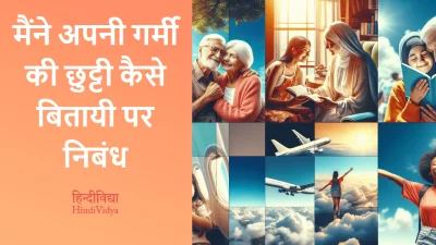 मैंने अपनी गर्मी की छुट्टी कैसे बितायी पर निबंध – Essay on How I Spent My Summer Vacation in Hindi